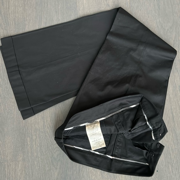 Burberry London US 6 Black Relaxed Pants. - Picture 1 of 8